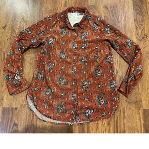 Anthropologie from the Heart of Building 13 Women’s Button-Down – Rust – Size 0